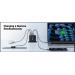 ACER 100W PD GaN charger - black; 3x USB Type-C + 1x USB Type-A ,2m kabel, černá - nabíječka s Power Delivery a GaN = nitrid galia