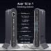 Acer 15in1 Type-C Universal Docking Station : USB-C, 2x USB-A 2.0, 1x USB-A 3.2 Gen2, 1x USB-A 3.2 Gen1, 1x USB-C Gen1,