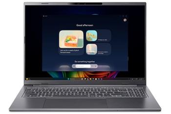 Acer Aspire 16 AI (A16-52M-515P) Core Ultra 5 226V/16GB/1TB SSD/16" WUXGA IPS 120 Hz/IR cam/Win11 Home/šedá