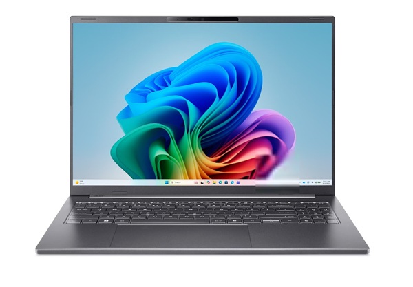 Acer Aspire 16 AI (A16-I71M-50NJ) Copilot+ PC Ultra 5 325/16GB/512GB SSD/16" WUXGA IPS 120Hz/Win11 Home/bez AC/šedá