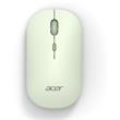 Acer bezdrátová myš AMR130 Green-Dual mode 2.4GHz+BT 5.2,4 tlačítka,800/1200/1600 dpi,5 mil.kliknutí,1xAA,WIN/MAC,světle
