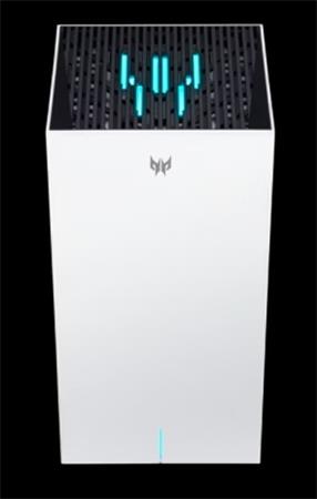 Acer Predator Connect T7 - Wifi 7 Mesh Router, 802.11 b/g/n/ac/ax/be 2x2 Tri band 2.4GHz+5GHz+ 6GHz, MLO, Hybrid QoS