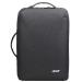 Acer Urban backpack 3in1 (batoh/brašna do ruky/brašna přes rameno) 15.6"-17,3",černá, 2 velké kapsy,30×12×44cm,0,85 kg