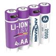 Ansmann Li-ion AA , min 1800mAh, s nabíjecí elektronikou, USB-C