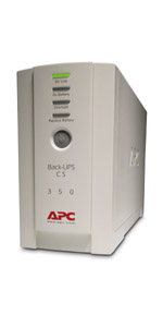 APC Back-UPS BK/CS 350EI (210W) - poškozený obal