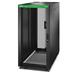 APC Easy Rack 600mm/24U/1200mm , with Roof, Side panel, castors, feet and 4 Brackets, No Bottom, black