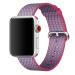 Apple Watch 42mm Berry Check Woven Nylon