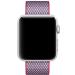 Apple Watch 42mm Berry Check Woven Nylon