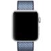 Apple Watch 42mm Midnight Blue Check Woven Nylon