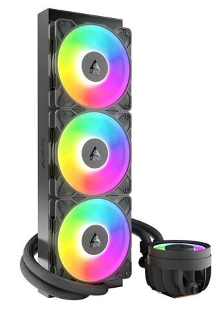 ARCTIC Vodní chladič Liquid Freezer III 360 Pro ARGB, 3x120mm, AM5,AM4, LGA1851,LGA1700, černá