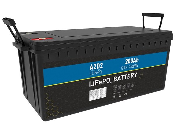 Avacom A2D2 baterie LiFePO4 12,8V 200Ah M8