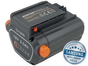 AVACOM Náhradní baterie GARDENA 9839-20, Li-Ion 18V 2500mAh, články SAMSUNG