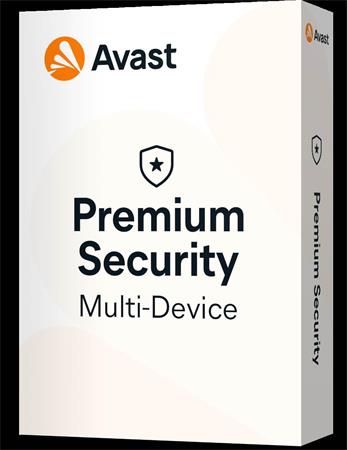 Avast Premium Security (Multi-Device, až 10 zařízení) na 2 roky