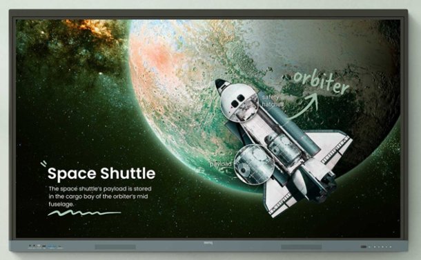 BenQ LCD RE6504A 65" interaktivní panel IPS Touch/3840×2160/1200:1/8ms/450 nits/HDMI/USB/DP/VGA/SPDIF/RS-232/RJ-45/Repro