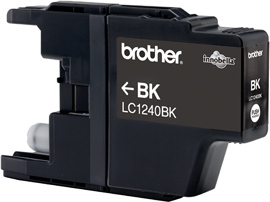 Brother LC-1240Bk (ink. černý, 600 str. @ 5%)