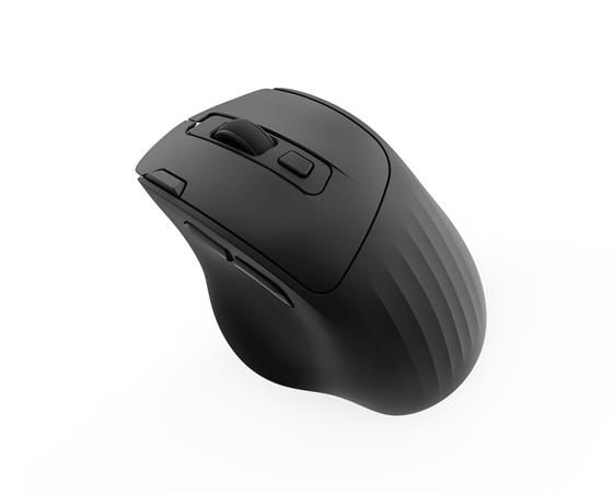 C-TECH Myš WLM-23 Dual mode, bezdrátová, BT5.0 + 2,4GHz, 3200DPI, 7 tlačítek, USB nano receiver, černá