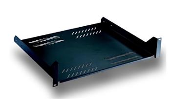 DATACOM 19" Police s perforací 2U 400mm