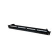 DATACOM Patch panel 19" UTP 24 port CAT5E DUAL 1U BK (4x6p) VL