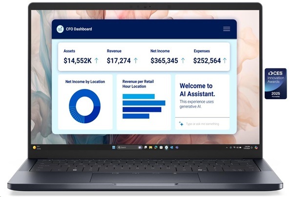 DELL Pro 14 Premium PA14250 Copilot+/U7-268V/32GB/512GB SSD/14" QHD+ Touch/IR cam/FPR/W11P/3Y ProSpt/šedá