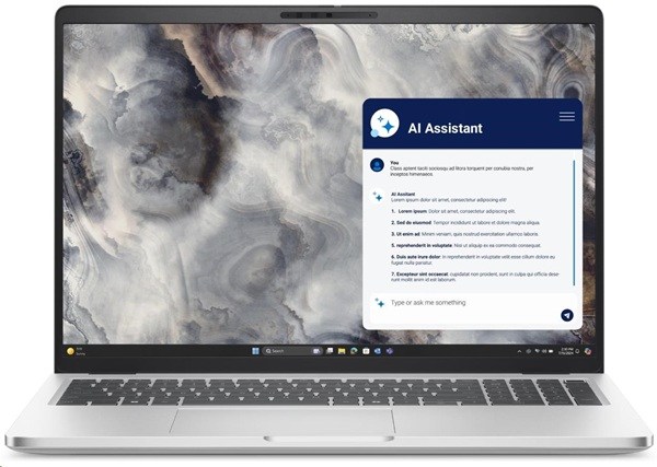 DELL Pro 16 Plus PB16250 U5-235U/32GB/512GB SSD/16" IPS FHD+/IR Cam & Mic/W11P/3Y ProSpt/stříbrná
