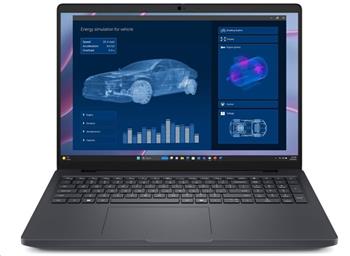 DELL Pro Max 16 MC16250/U7-265H/64GB/1TB SSD/16" IPS FHD+/IR Cam & Mic/RTX PRO 1000 8GB/W11P/3Y ProSpt/šedá/bez adaptéru