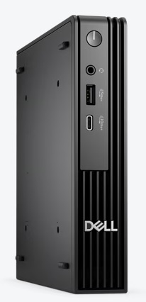 DELL Pro Micro QCM1255 AMD Ryzen 5 PRO 8500GE/16GB/512GB SSD/keyboard+mouse/W11P/3Y ProSpt/černá