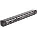 Delock 19” Coupler Patch Panel 24 Port Cat.6