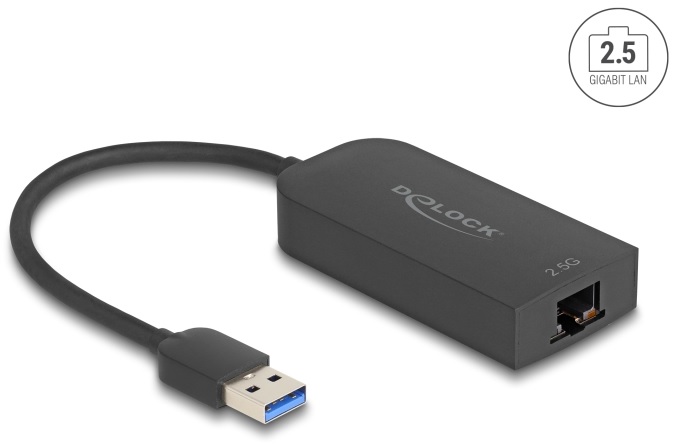 Delock Adaptér USB Typu-A sítě 2,5 Gigabit LAN