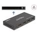 Delock HDMI Switch 3 x vstupní porty HDMI na 1 x výstupní port HDMI, 8K 60 Hz