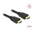 Delock Kabel High Speed HDMI with Ethernet – HDMI A samec > HDMI A samec 4K 3m