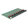 Delock M.2 Testovací deska pro 8 x M.2 NVMe Key M SSD s konektorem SFF-8643