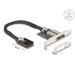 Delock Mini PCIe I/O PCIe full size 2 x SFP Gigabit LAN