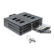 Delock Mobilní rámeček rozměru 5.25” pro 6 x 2.5” HDD / SSD SATA nebo SAS, se zámkem