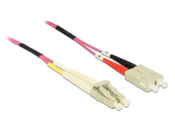 Delock optický kabel LC / SC Multimode OM4 1 m