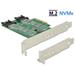 Delock PCI Express Karta > 3 x M.2 Slot – low profile