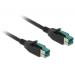 Delock PoweredUSB Kabel Stecker 12 V > PoweredUSB Stecker 12 V 3 m for POS Drucker and Terminals