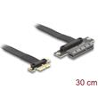 Delock Riser karta PCI Express 3.0, ze zástrčky x1 na slot x4, s kabelem, délka 30 cm