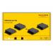 Delock Sada prodlužovače HDMI po kabelu Cat.6, 4K 30 Hz