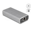 Delock Síťový adaptér USB Type-C™, USB 40 Gbps, 10 Gigabit LAN, 1 x RJ45