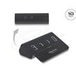 Delock USB 10 Gbps Hub se 2 porty USB Type-C™ a 2 porty USB Typ-A