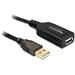 Delock USB 2.0 prodlužovací kabel, aktivní 15 m