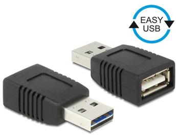 Delock USB adaptér EASY-USB 2.0-A samec > USB 2.0-A samice