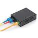 DIGITUS 10 Gigabit Ethernet Media Converter, SFP podporuje 1G, 2,5G, 5G a 10G, otevřený slot