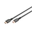 Digitus 16K DP kabel, verze 2.1, 2m, 80G, černá