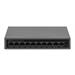 DIGITUS 8+2 Port GE PoE Switch 8 Port PoE 802.3at, 10/100/1000 Mbps + 2 Port GE