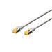 Digitus CAT 6A S-FTP patch cable, LSOH, Cu, AWG 26/7, Length 5m , color grey