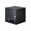 DIGITUS DN-37111 Nástěnná skříň 12U, Dynamic-N, 19", 600x600mm, nesmontovaná černá (RAL 9005)