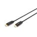 Digitus HDMI 2.1 AOC hybridní optický kabel, Type A M/M, 20m, UHD 8K@60Hz, CE, gold, bl