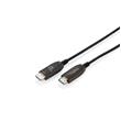 Digitus HDMI AOC hybridní optický kabel, UHD 8K, 60 m, černý