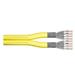 DIGITUS Instalační kabel CAT 7A S-FTP, 1500 MHz Dca (EN 50575), AWG 22/1, 500 m buben, Duplex, barva žlutá